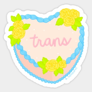 Congrats on being TRANS! Sticker